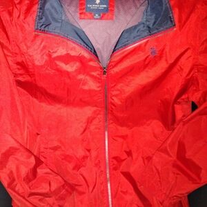 U.S. Polo Assn. Red Windbreaker Jacket